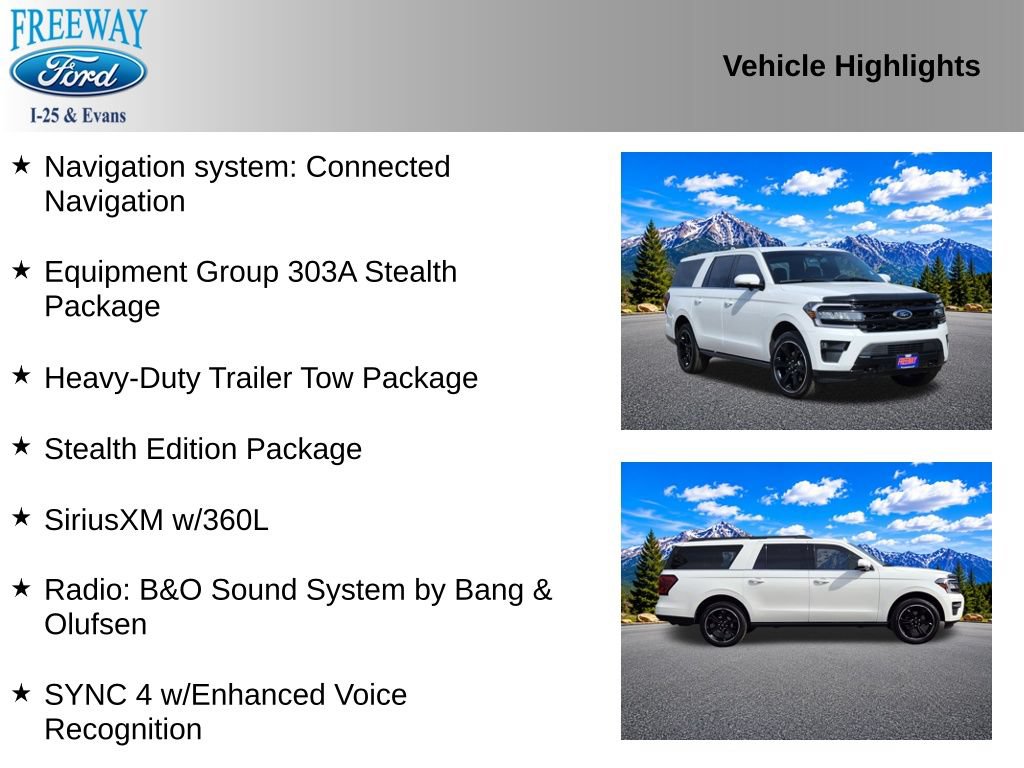 Used 2024 Ford Expedition Max Limited AWD/4WD image 2