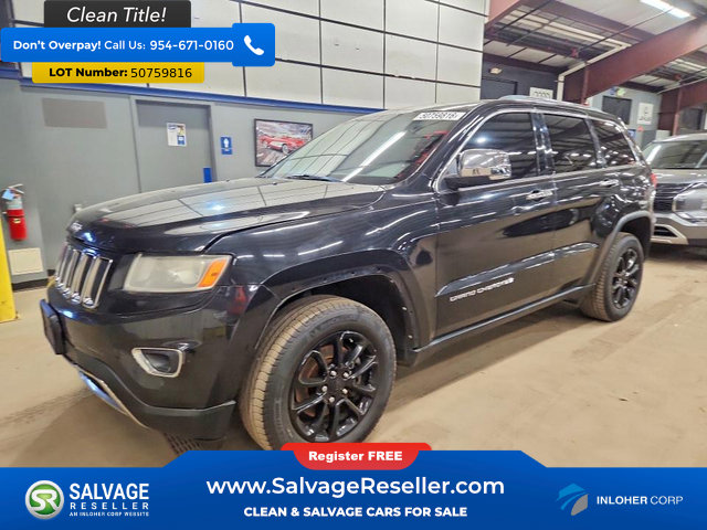 Used 2014 Jeep Grand Cherokee Limited w/ Trailer Tow Group IV AWD/4WD image 1