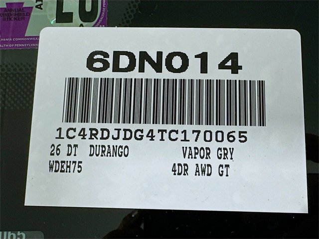 New 2026 Dodge Durango GT image 24
