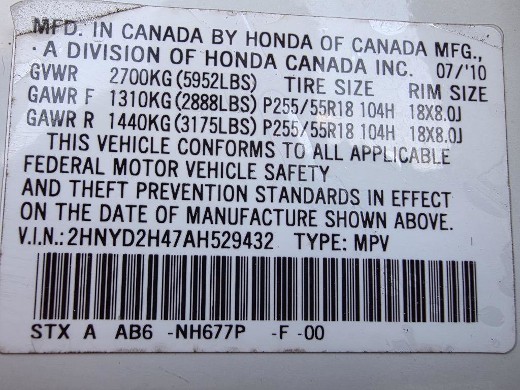 Used 2010 Acura MDX w/ Technology & Entertainment AWD/4WD image 47