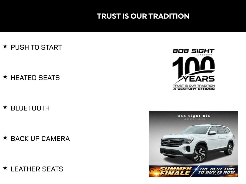 Used 2025 Volkswagen Atlas SE AWD/4WD image 2