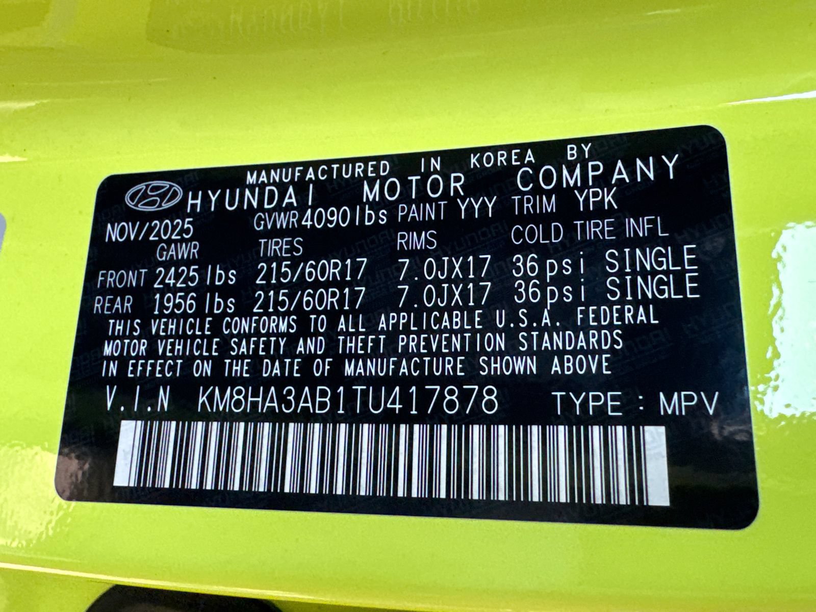 New 2026 Hyundai Kona SE FWD image 33