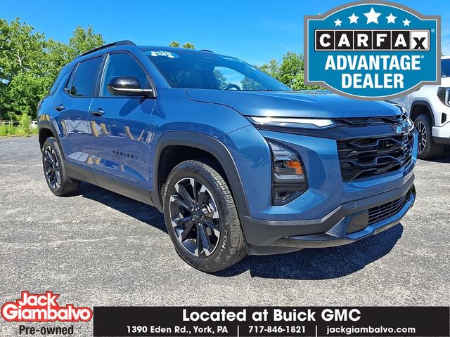 Certified 2025 Chevrolet Equinox RS w/ Safety and Technology Package