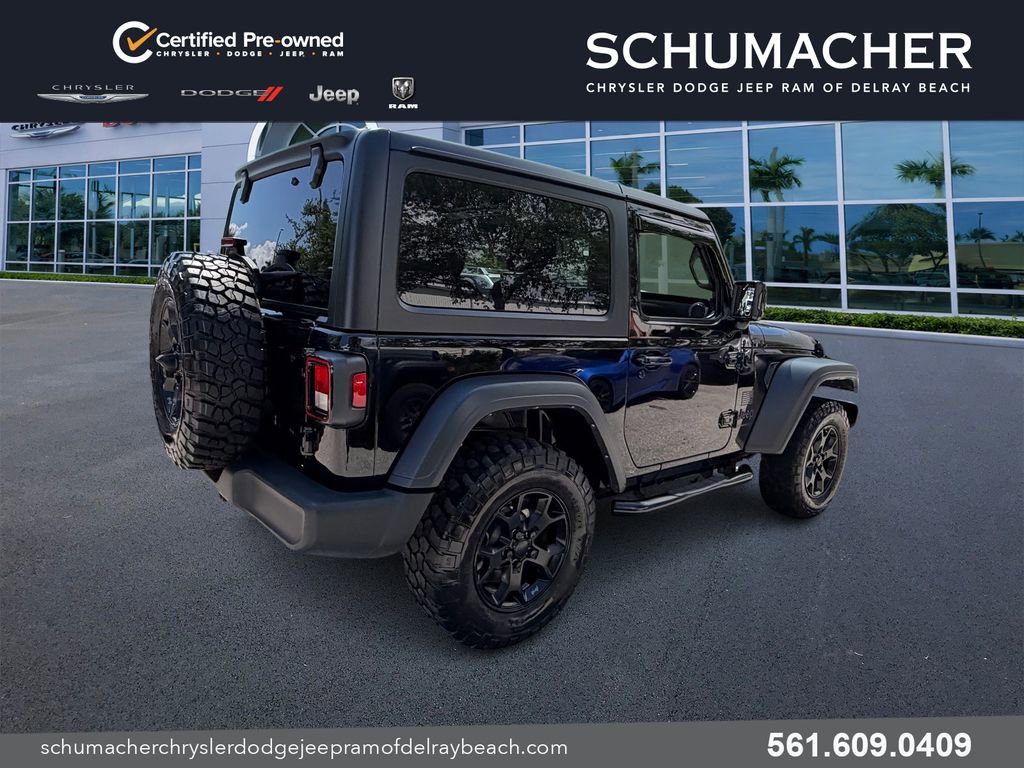 Certified 2023 Jeep Wrangler Sport AWD/4WD image 7