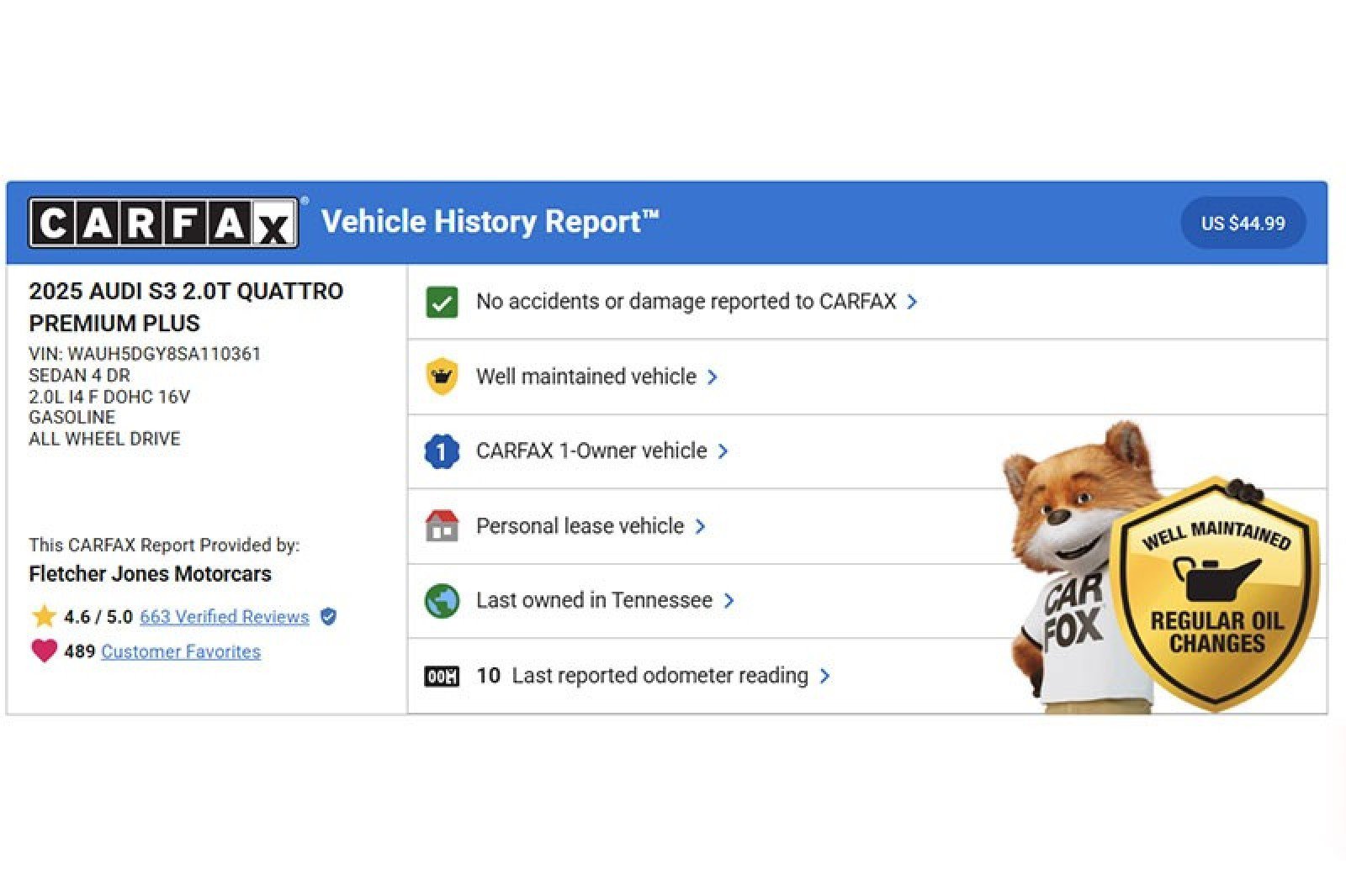 Used 2025 Audi S3 Premium Plus w/ Premium Plus Package image 2