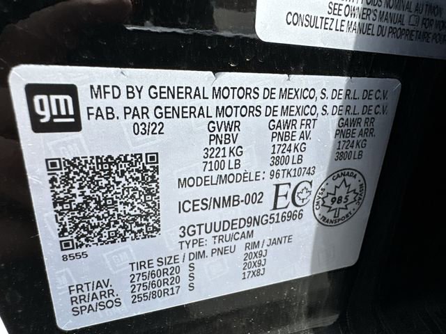 Used 2022 GMC Sierra 1500 SLT w/ SLT Convenience Package image 35