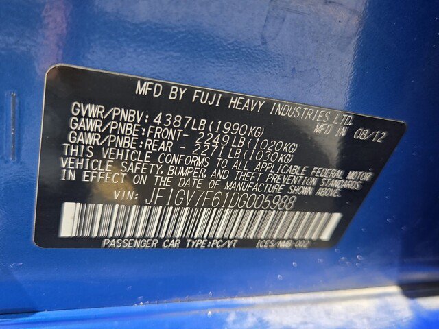Used 2013 Subaru Impreza WRX Premium AWD/4WD image 14