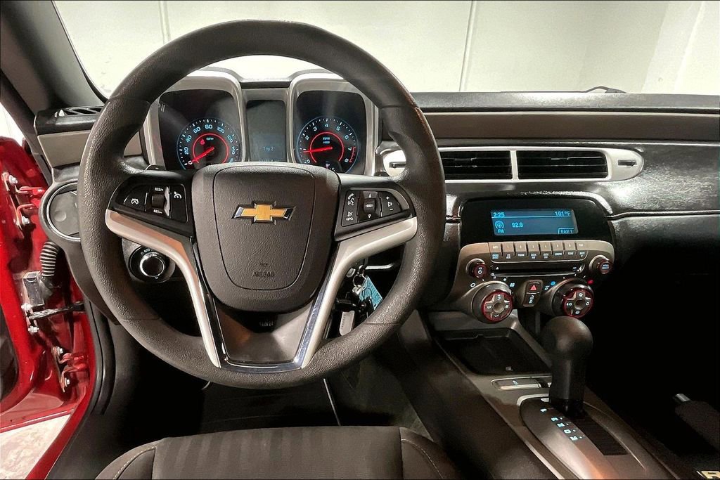 Used 2015 Chevrolet Camaro LS w/ Black Rally Stripe Package RWD image 6