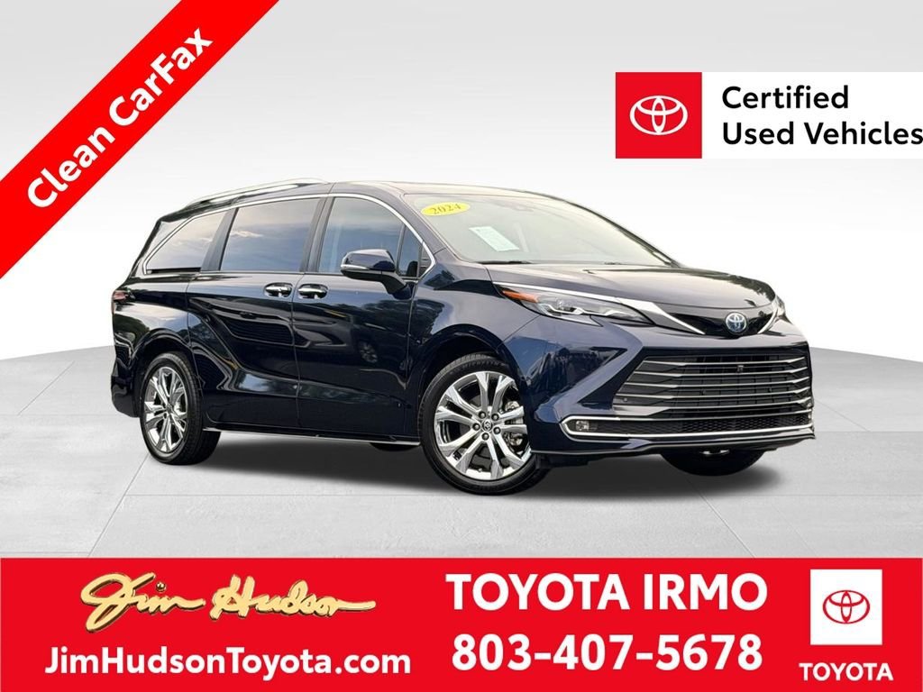 Certified 2024 Toyota Sienna Platinum FWD image 1