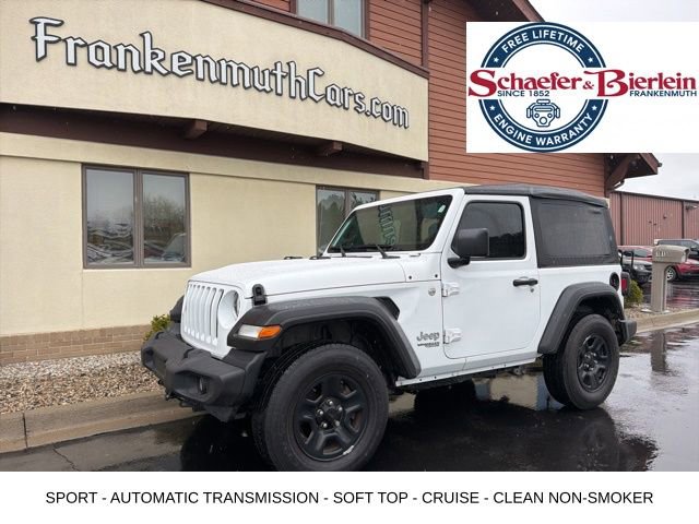 Certified 2021 Jeep Wrangler Sport AWD/4WD image 1