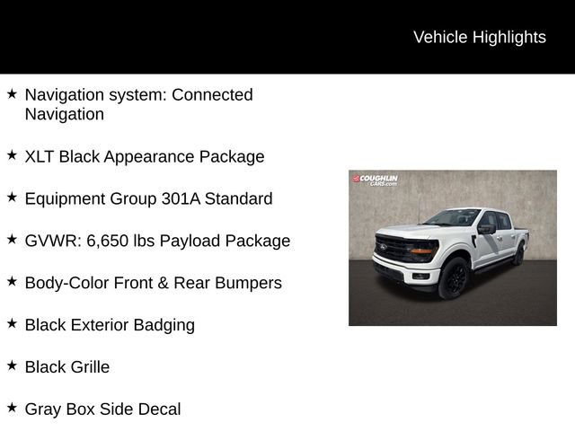 Used 2024 Ford F150 XLT w/ XLT Black Appearance Package image 2