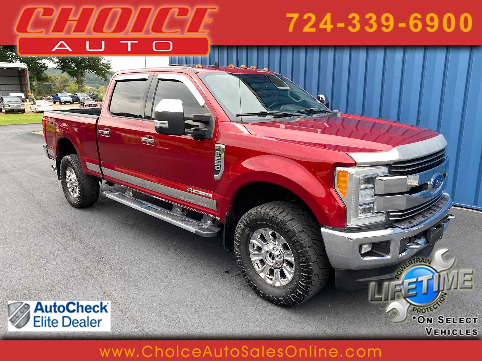 Used 2019 Ford F250 Lariat w/ Chrome Package AWD/4WD image 1