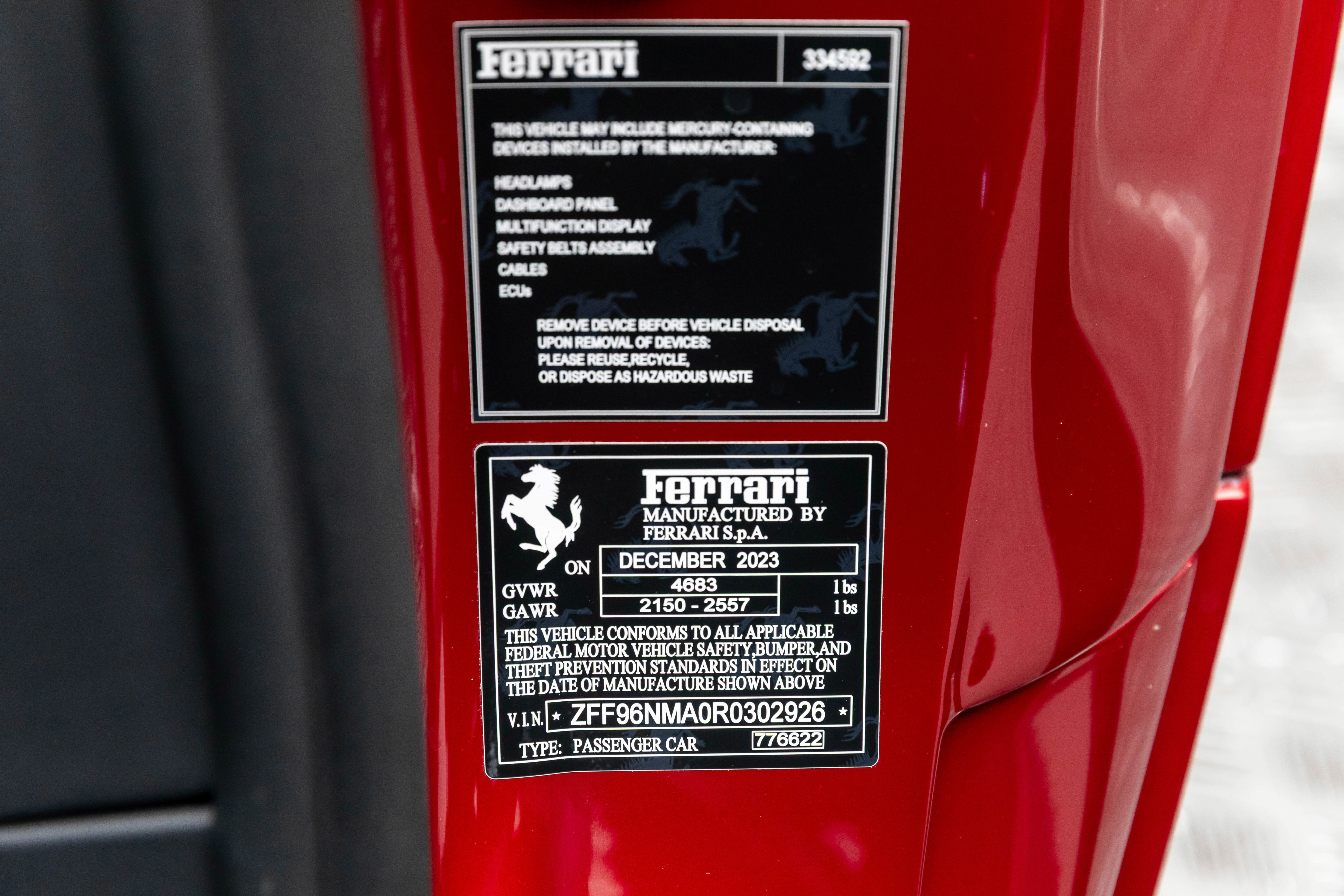 Certified 2024 Ferrari SF90 Spider image 26