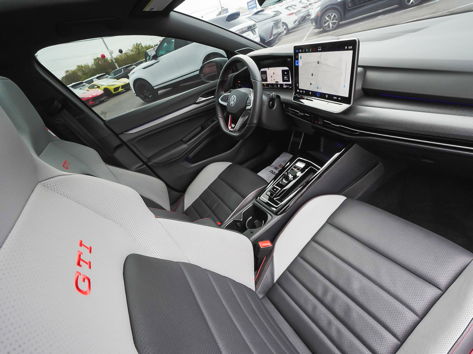 Used 2025 Volkswagen GTI SE w/ SE Leather Seating Package FWD image 46