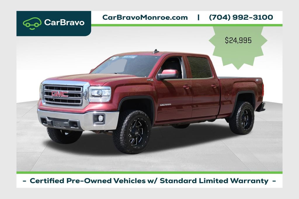 Certified 2015 GMC Sierra 1500 SLE w/ SLE Value Package