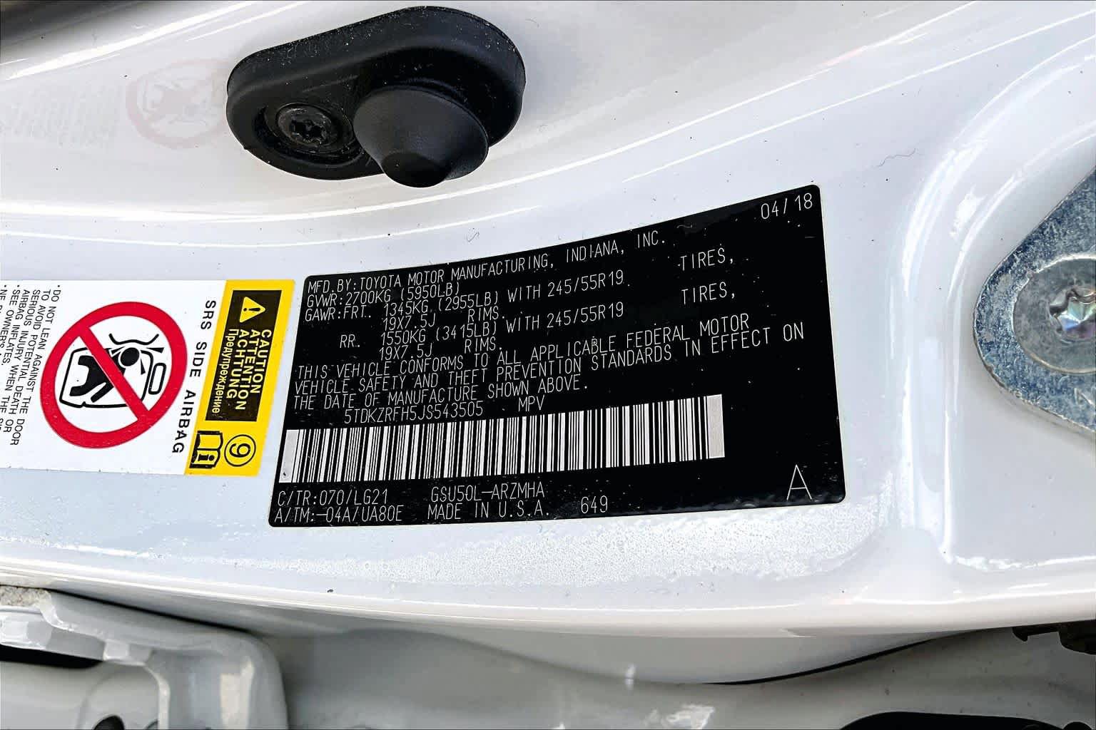 Used 2018 Toyota Highlander SE FWD image 36