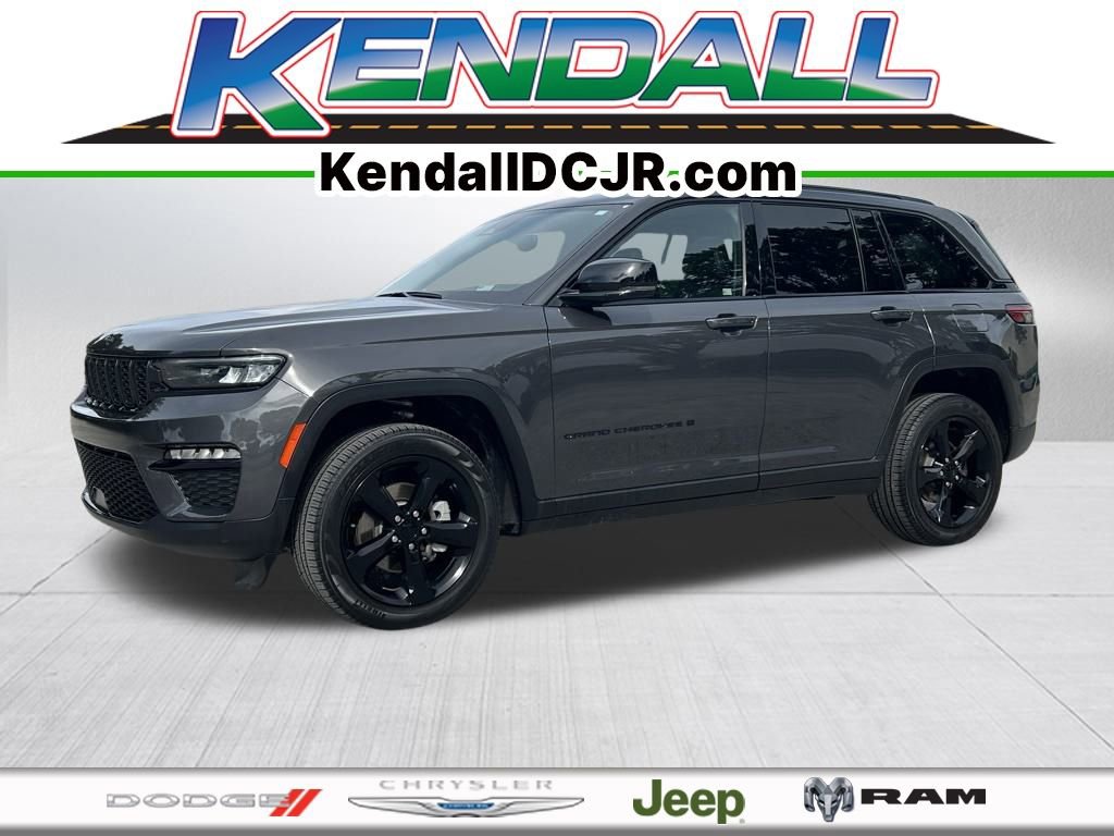 Certified 2024 Jeep Grand Cherokee Limited w/ Black Appearance Package