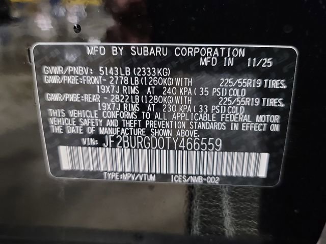New 2026 Subaru Outback Limited XT w/ Premium/Limited Package image 32