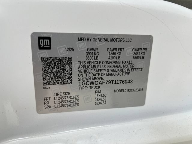 New 2026 Chevrolet Express 2500 w/ Driver Convenience Package RWD image 25
