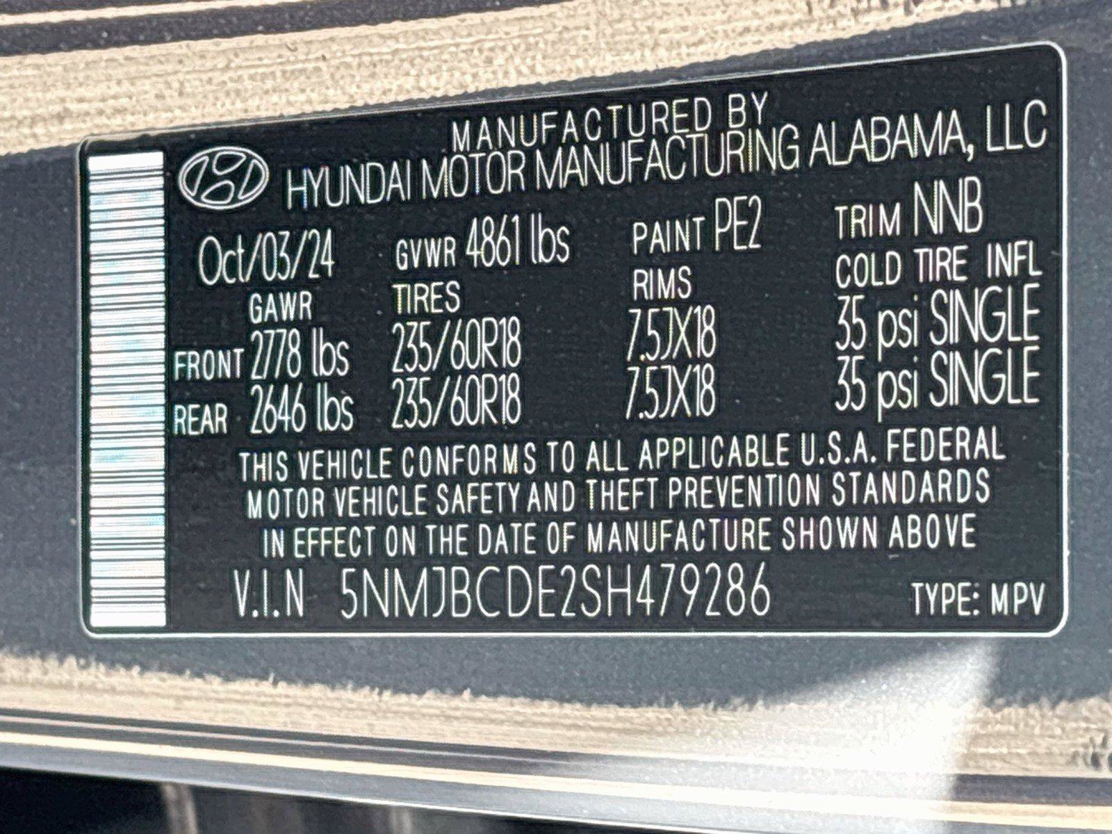Certified 2025 Hyundai Tucson SEL AWD/4WD image 22