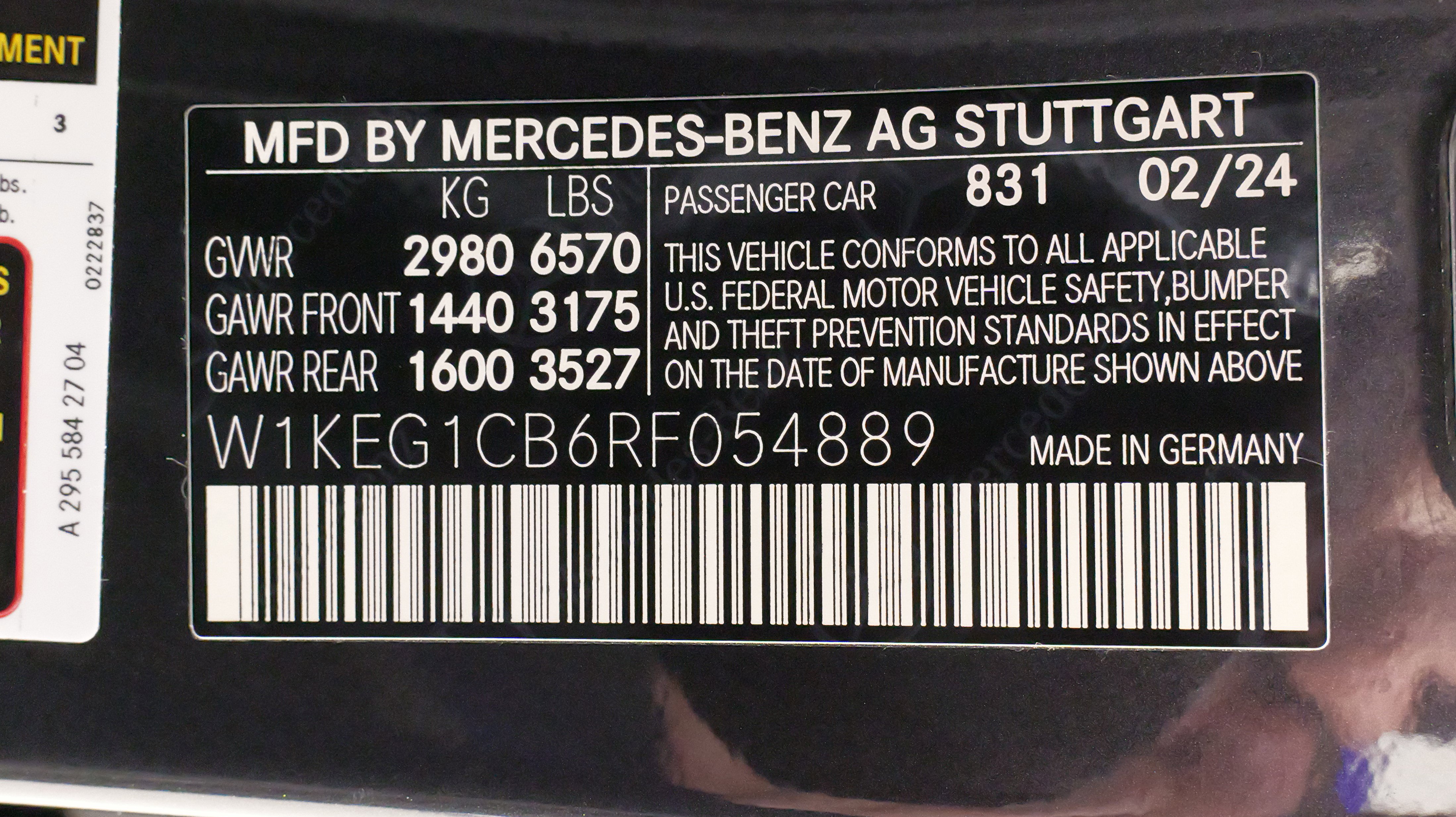 Used 2024 Mercedes-Benz EQE 350+ 4MATIC Sedan image 64