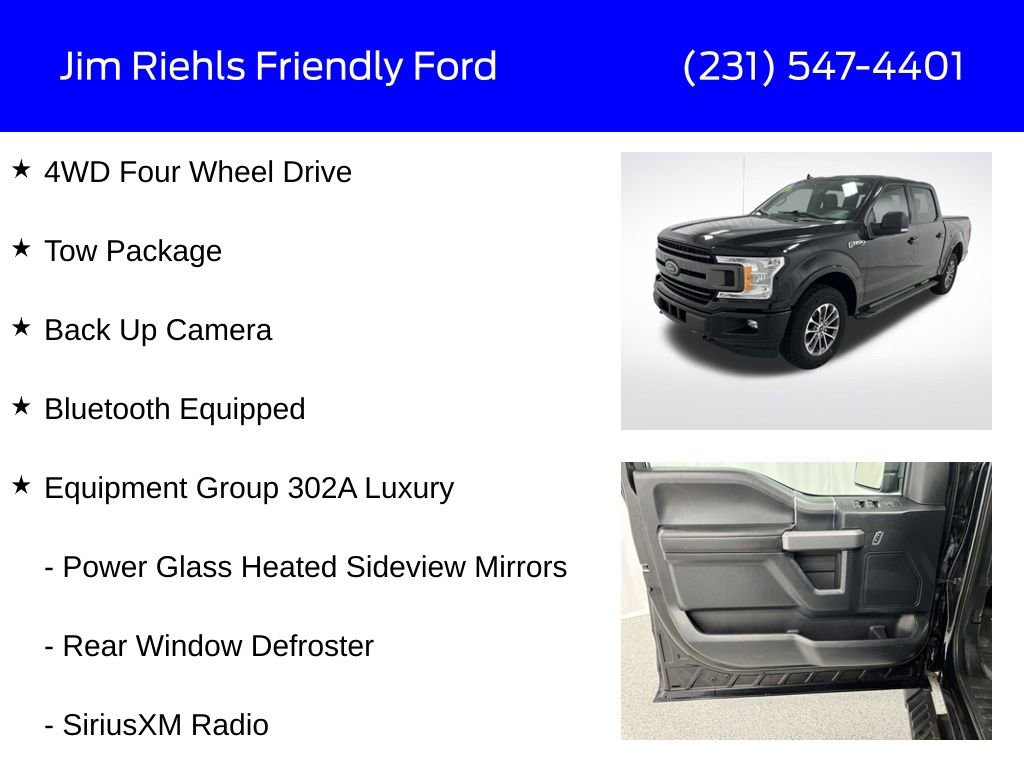 Used 2019 Ford F150 XLT w/ Equipment Group 302A Luxury image 6