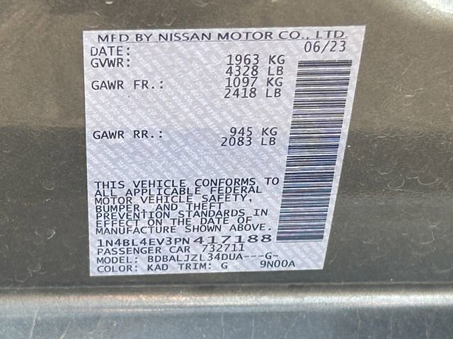Used 2023 Nissan Altima 2.5 SL FWD image 38