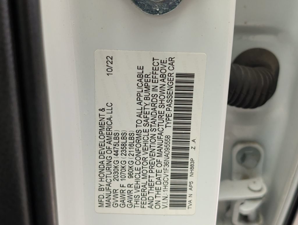 Used 2022 Honda Accord Sport image 35