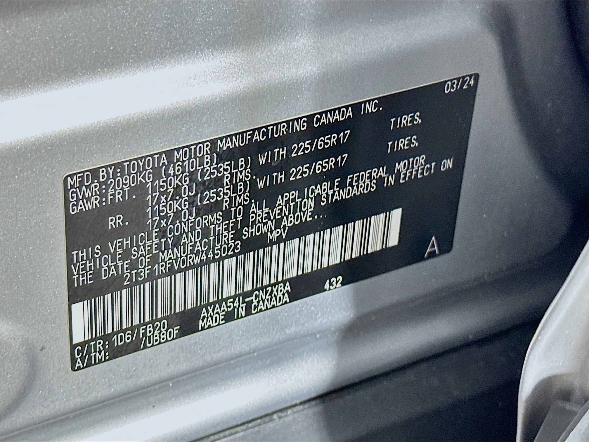 Used 2024 Toyota RAV4 LE image 12