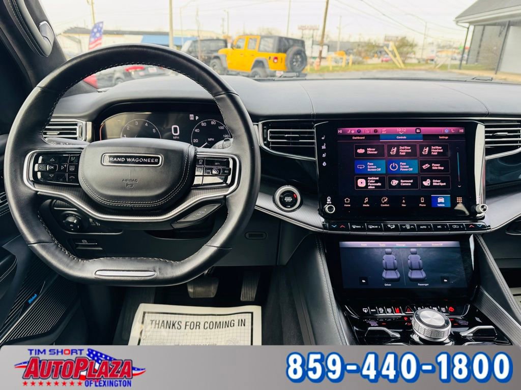 Used 2024 Jeep Grand Wagoneer Series II w/ Quick Order Packagew 28T image 43