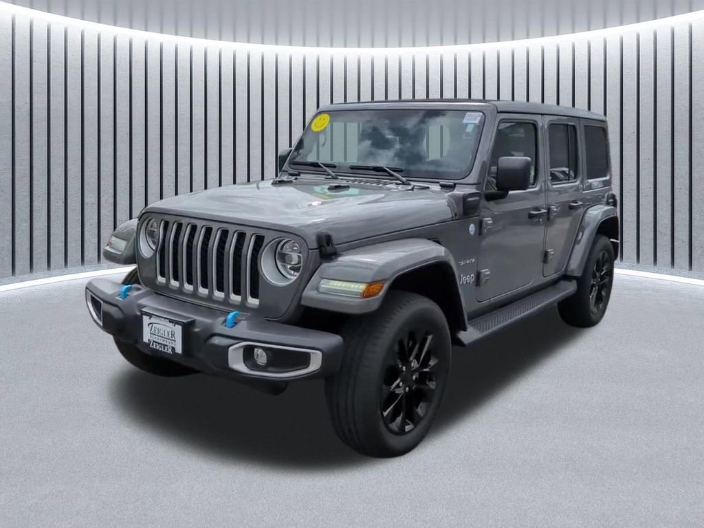 Certified 2022 Jeep Wrangler Unlimited Sahara w/ Cold Weather Group AWD/4WD image 2