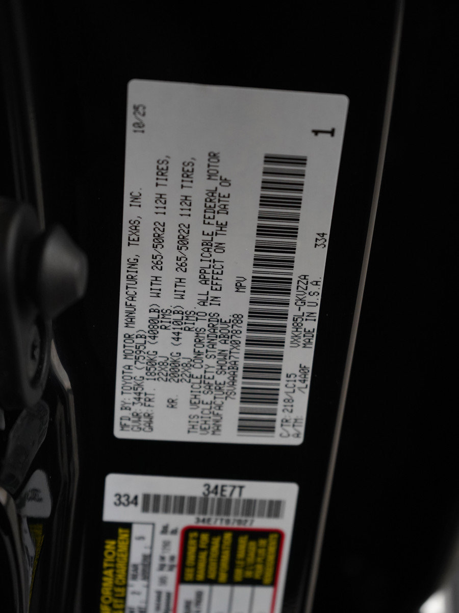 Used 2026 Toyota Sequoia Capstone AWD/4WD image 33