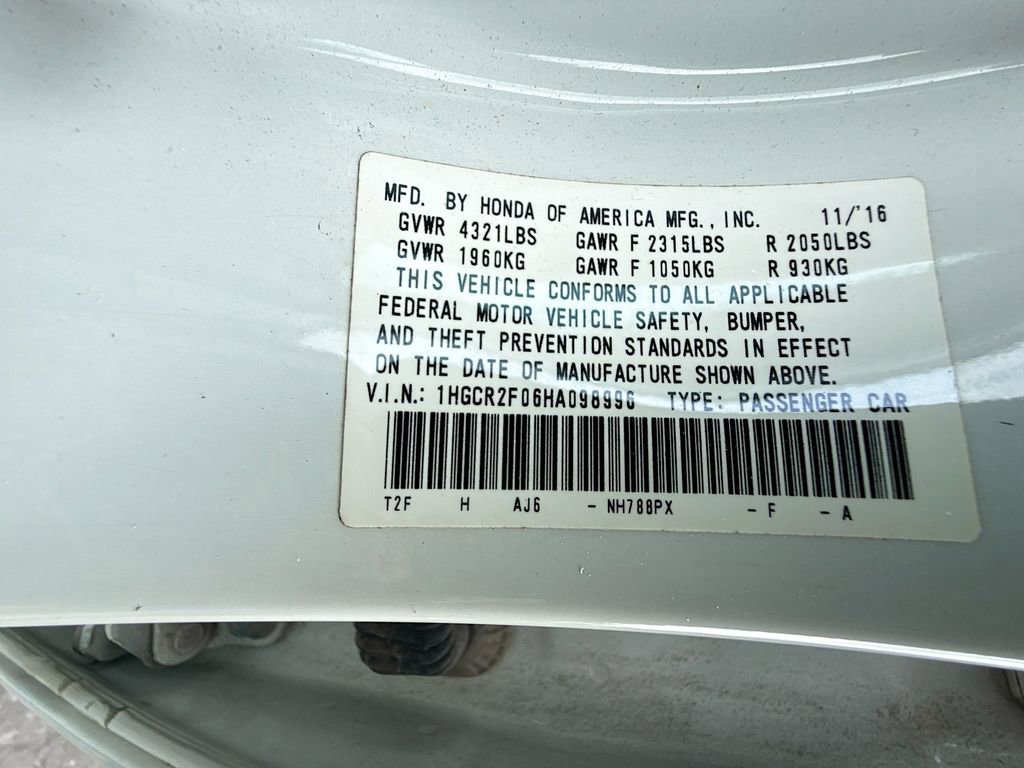 Used 2017 Honda Accord EX image 35