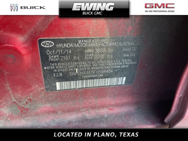 Used 2015 Hyundai Elantra SE