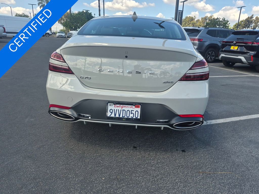 Used 2026 Genesis G70 2.5T AWD/4WD image 7