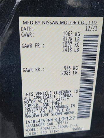 Used 2022 Nissan Altima 2.5 SL FWD image 15