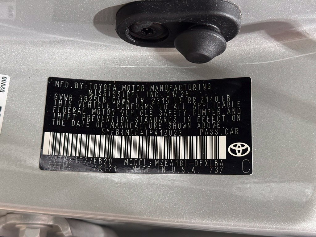 Certified 2026 Toyota Corolla LE FWD image 27