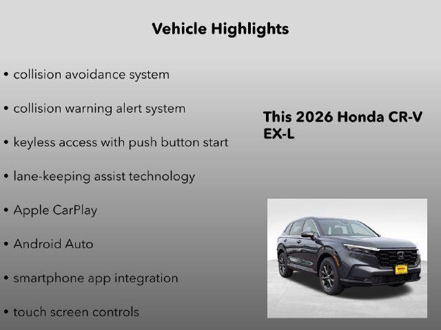 New 2026 Honda CR-V EX-L image 10