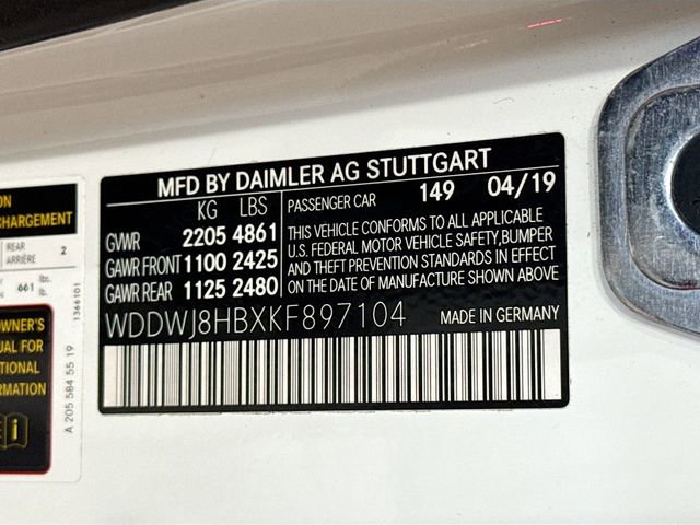 Used 2019 Mercedes-Benz C 63 AMG S image 34