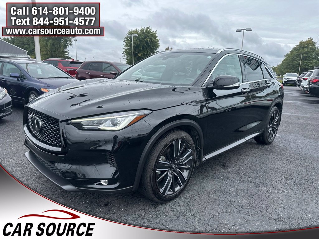 Used 2022 INFINITI QX50 Luxe w/ Appearance Package AWD/4WD image 2
