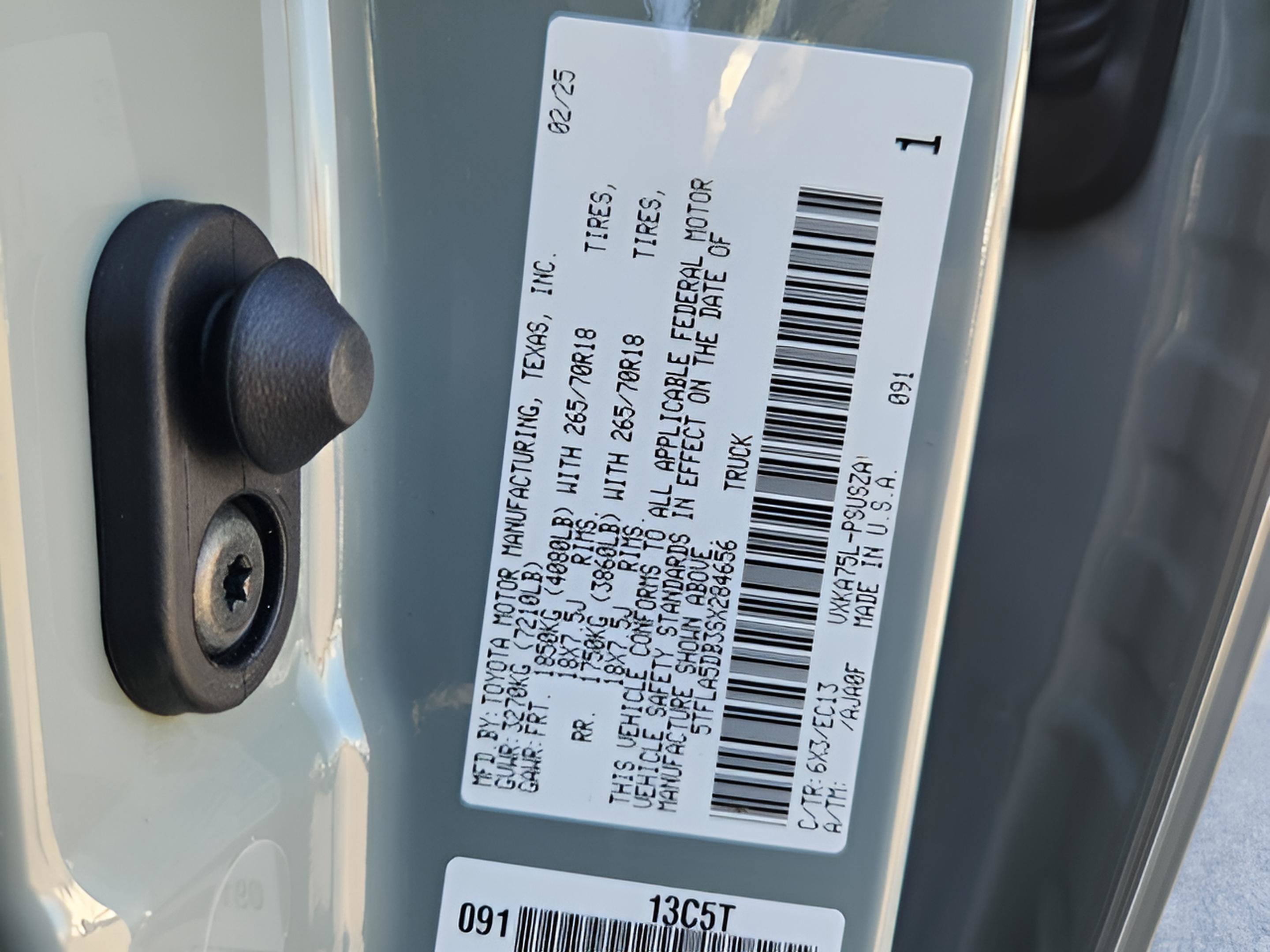 New 2025 Toyota Tundra SR5 image 13