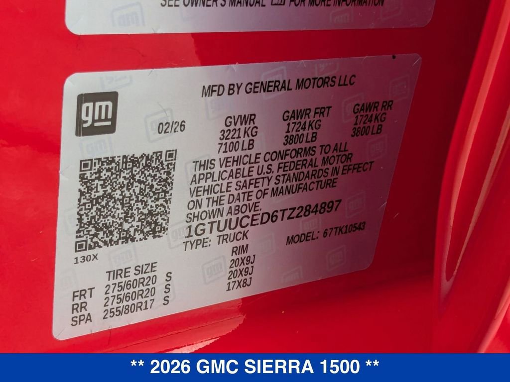 New 2026 GMC Sierra 1500 Elevation w/ Elevation Premium Package image 35