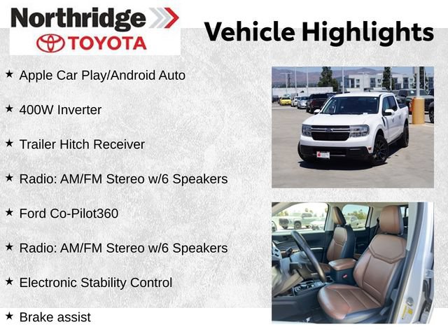 Used 2022 Ford Maverick Lariat FWD image 2