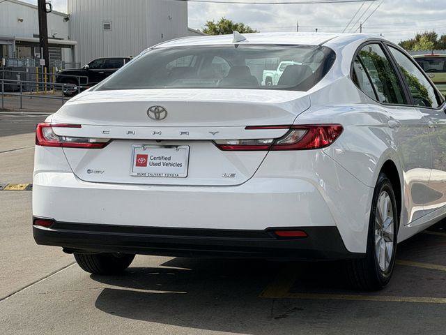 Certified 2025 Toyota Camry LE FWD image 7