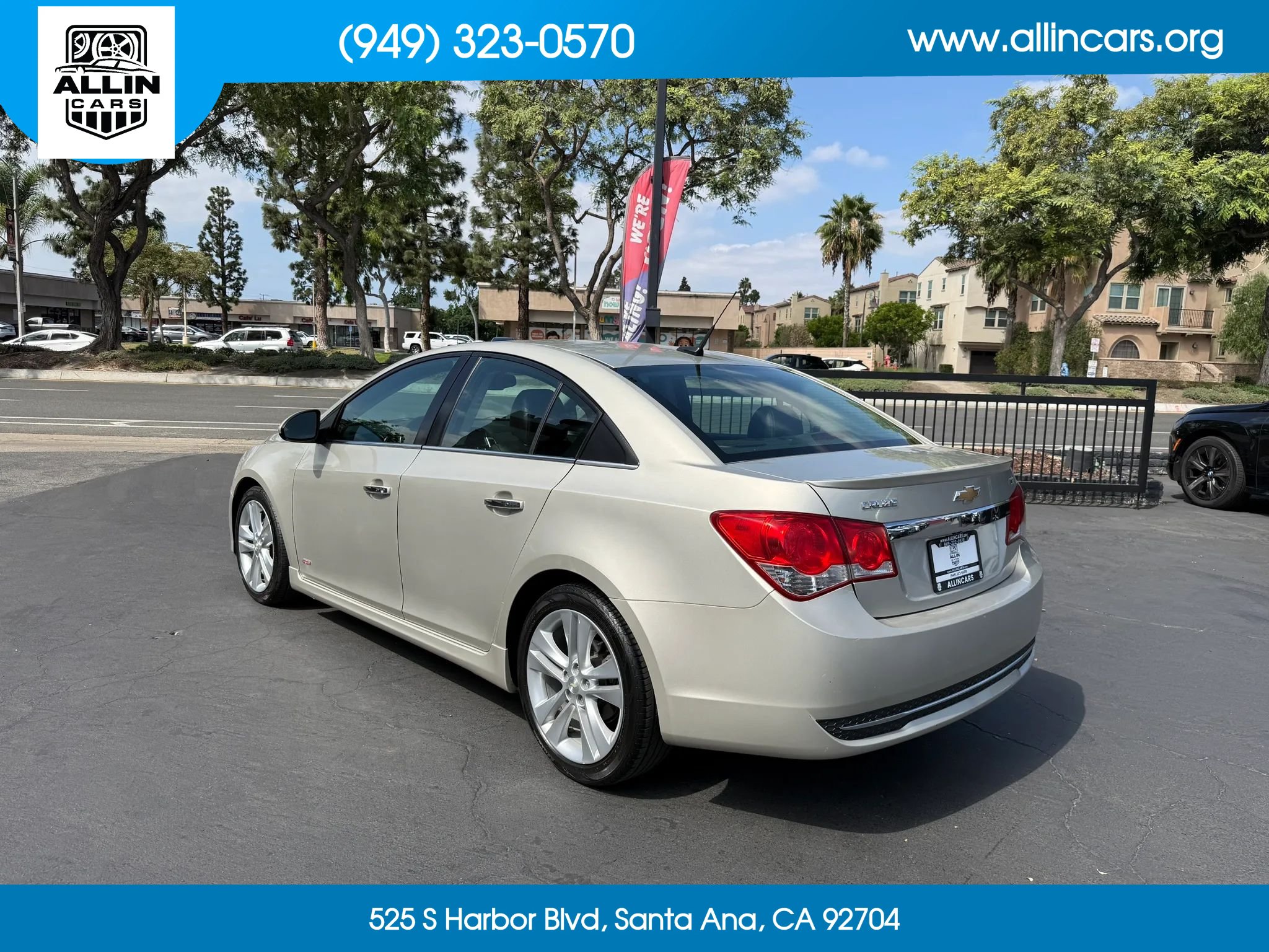 Used 2014 Chevrolet Cruze LTZ w/ RS Package FWD image 6