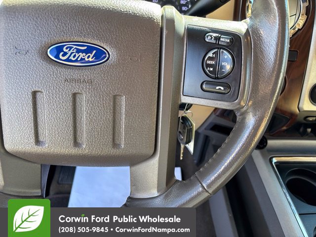 Used 2015 Ford F350 Lariat w/ Lariat Ultimate Package AWD/4WD image 17