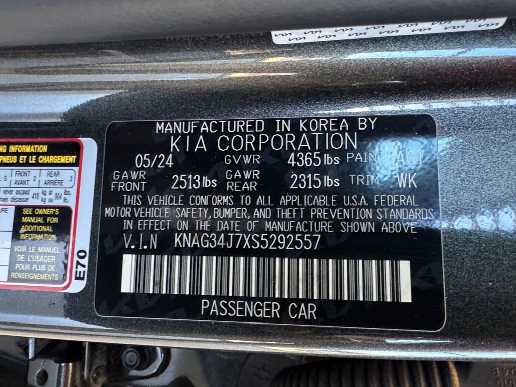 Used 2025 Kia K5 EX image 20