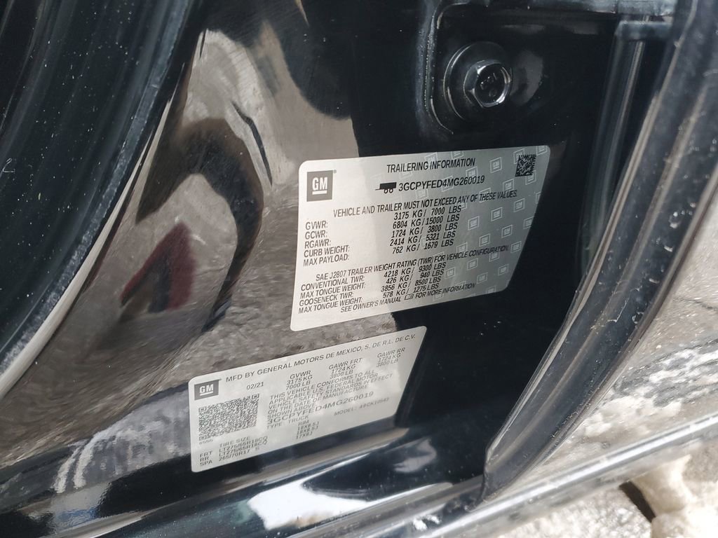 Used 2021 Chevrolet Silverado 1500 LT Trail Boss w/ Convenience Package II AWD/4WD image 37