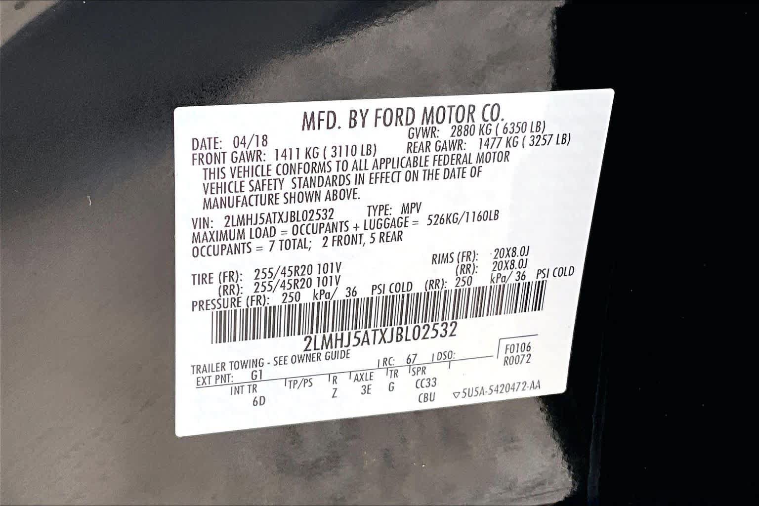 Used 2018 Lincoln MKT AWD image 36