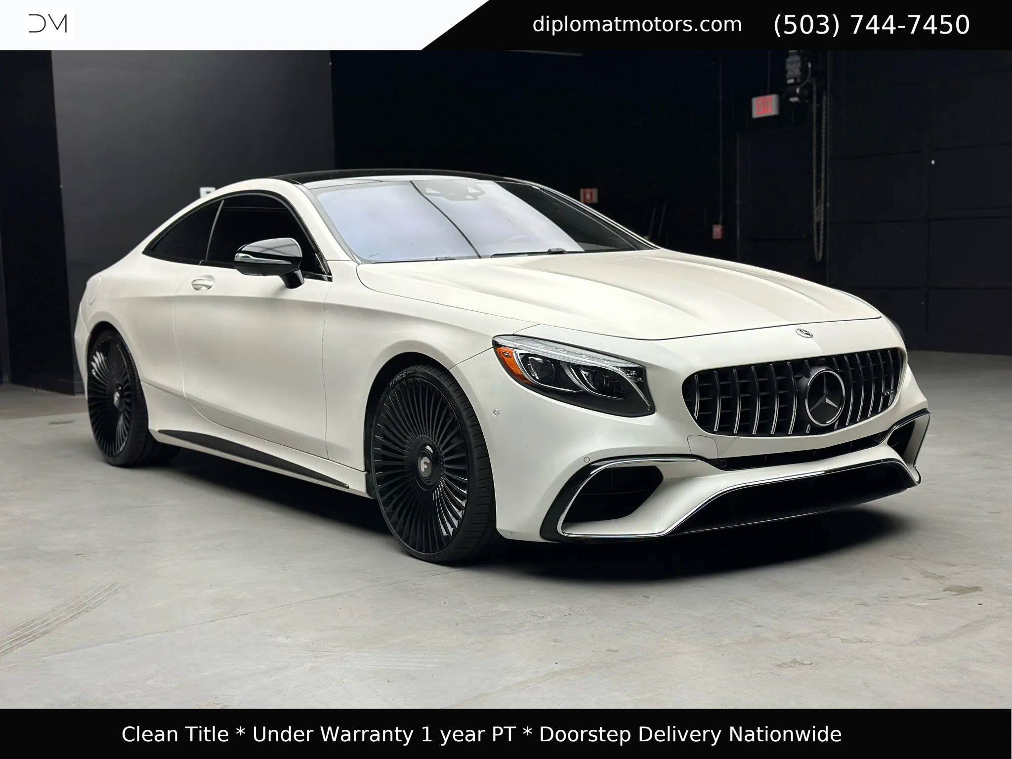 Used 2019 Mercedes-Benz S 63 AMG S 63 AMG Coupe 2D w/ Carbon Fiber Exterior Package image 9